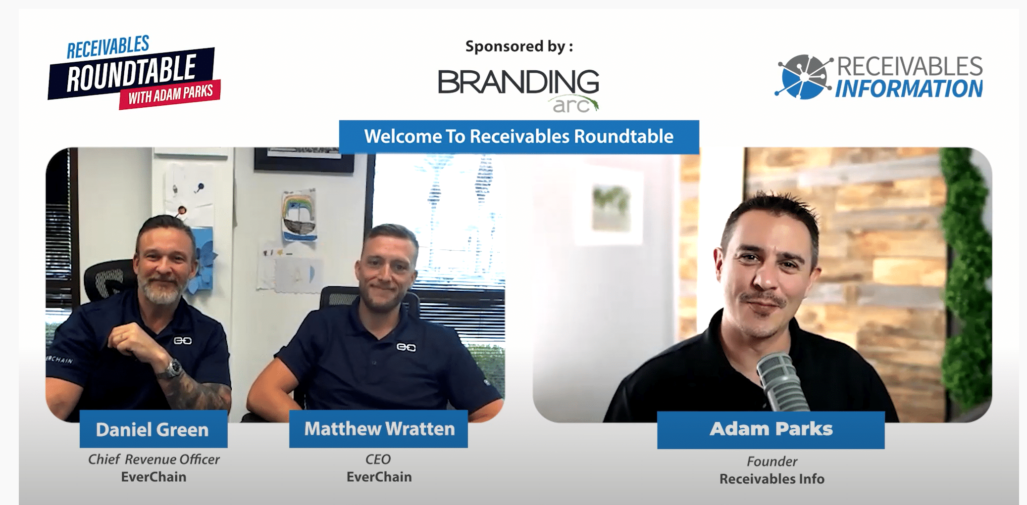 Matt-Dan RR Tile Receivables Roundtable video with adam parks, Matthew Wratten & Daniel Green
