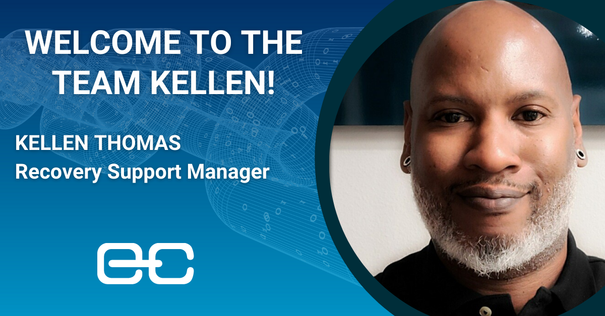 Welcome to the Team Kellen! Kellen Thomas (Recovery Support Manager)